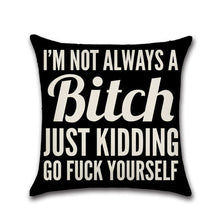 Load image into Gallery viewer, writing pillow case