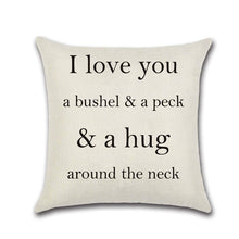 Load image into Gallery viewer, writing pillow case