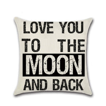 Load image into Gallery viewer, writing pillow case